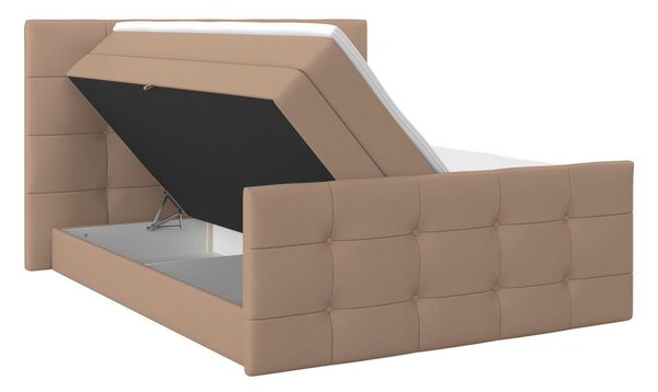 Modern Living Postelja Boxspring Josie-C, Bež, 160x200
