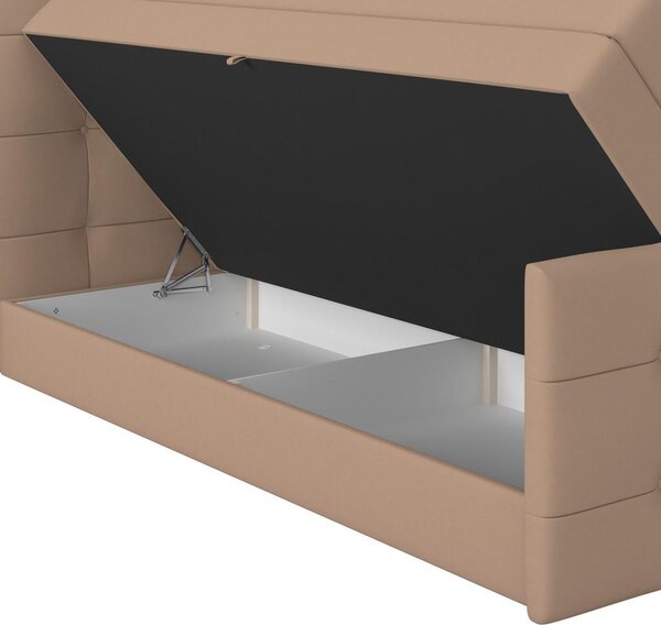 Modern Living Postelja Boxspring Josie-C, Bež, 160x200