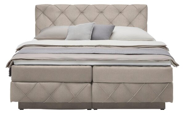 Premium Living Postelja Boxspring Cordoba, Bež, 160x200