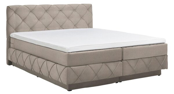 Premium Living Postelja Boxspring Cordoba, Bež, 160x200