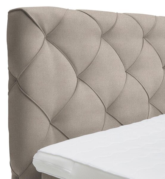 Premium Living Postelja Boxspring Cordoba, Bež, 160x200