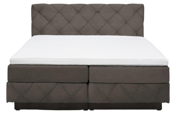 Premium Living Postelja Boxspring Cordoba, Temno Rjava, 160x200