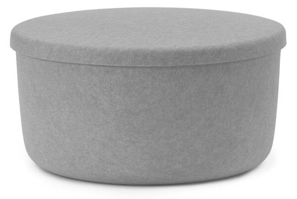 Normann CopenhagenNormann Copenhagen - Hide Storage Pouf Large Grey Normann Copenhagen