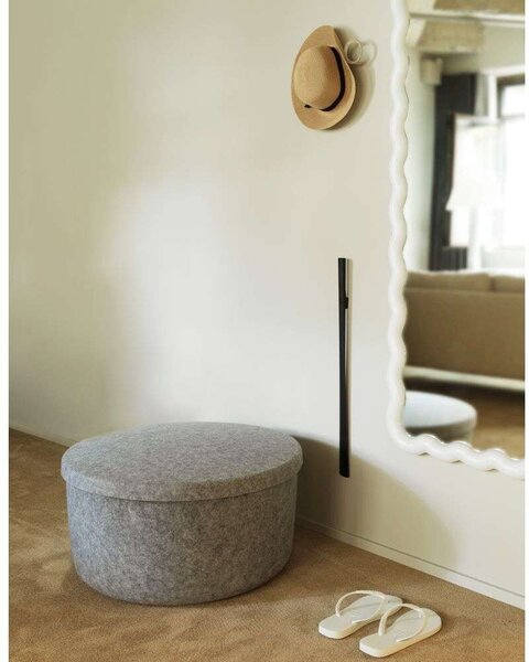 Normann CopenhagenNormann Copenhagen - Hide Storage Pouf Large Grey Normann Copenhagen