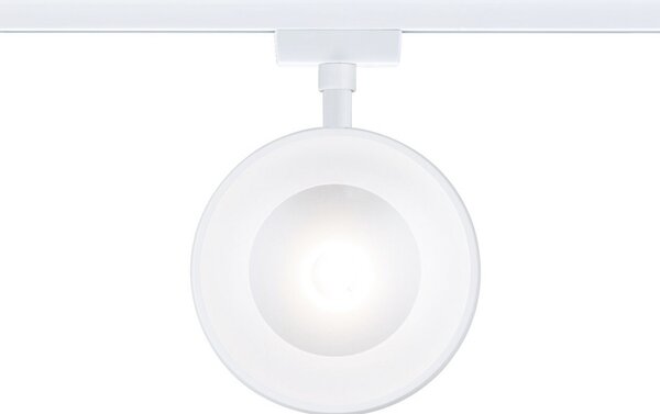 Paulmann URail LED-Spot Arena, signalno bela, 2.700 K, z možnostjo zatemnitve, zatemnjen, Bela, Dnevna soba / jedilnica, Kovina, Sodobni