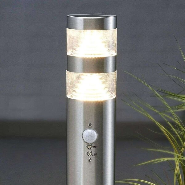 LindbyLindby - Lanea LED Vrtna luč w/Sensor H60 Stainless Steel Lindby