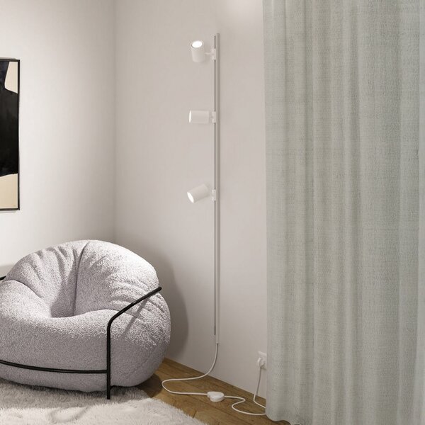 Paulmann URail LED-Spot Luxe, ZigBee, signalno bela, GU10, zatemnjen, Bela, Dnevna soba / jedilnica, Plastika, Sodobni