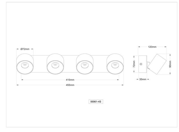 LED-REFLEKTOR RAE 3000 K