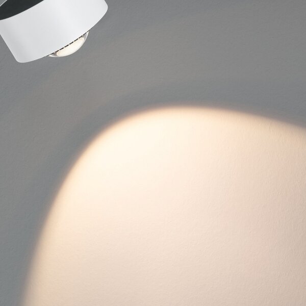 Paulmann Paulman URail LED-Spot Aldan, signalno bela, White Switch, Bela, Dnevna soba / jedilnica, Kovina, Sodobni