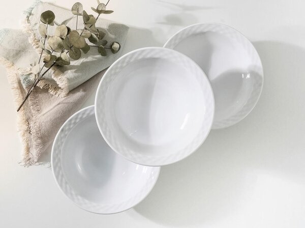 SET SKLEDIC ZA KOSMIČE Polo weiss 17,5 cm