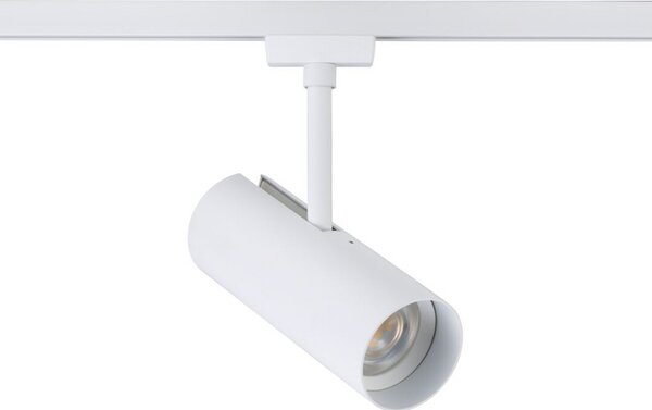 Paulmann URail LED-žaromet Theron, 3000K, signalno bela, zatemnjen, Bela, Dnevna soba / jedilnica, Plastika, Sodobni