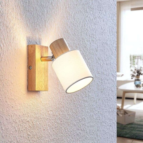 LindbyLindby - Wanessa Stenska Svetilka Light Wood/White Lindby