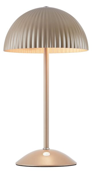 Markslöjd Namizna svetilka Zin, rjava, železo, višina 35,5 cm, G9, Rjava / rjasta, Dnevna soba / jedilnica, Kovina