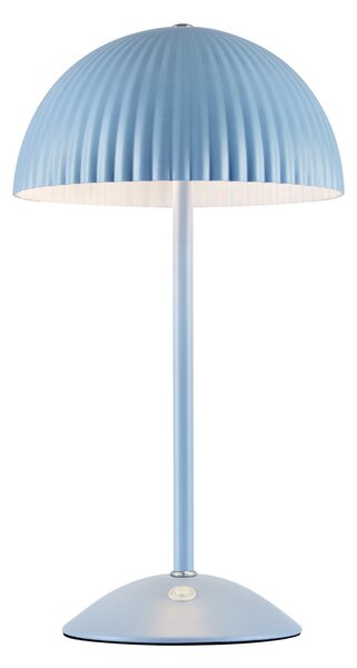 Markslöjd Namizna svetilka Zin, modra, železo, višina 35,5 cm, G9, Modra, Dnevna soba / jedilnica, Kovina