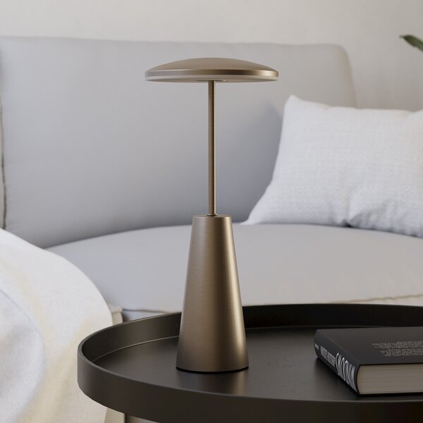 EGLO LED-svetilka na baterije Piccola, bronasta, višina 28 cm, IP54, zatemnjen, Bronasta / starinska medenina, Dnevna soba / jedilnica, Kovina, Sodobni