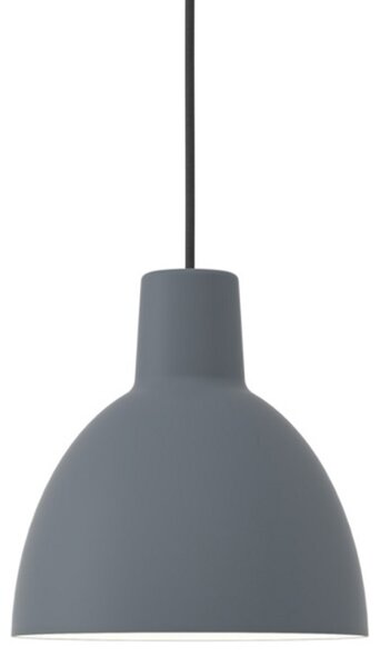 Louis Poulsen viseča svetilka Toldbod 250 modro-siva, zatemnjen, Modra, Dnevna soba / jedilnica, Aluminij, Dizajn