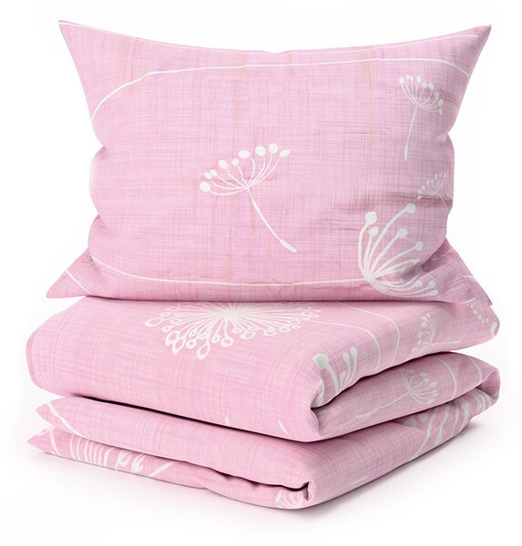Bombažna posteljnina SOFT MEADOW roza Dimenzije posteljnine: 70 x 90 cm | 140 x 200 cm