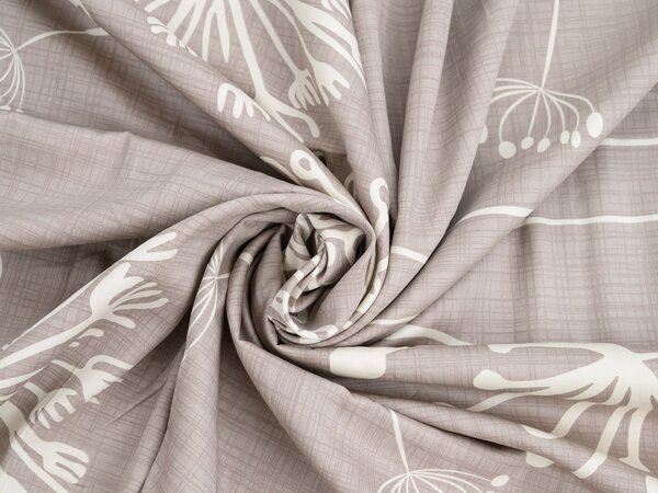 Bombažna posteljnina SOFT MEADOW rjava Dimenzije posteljnine: 70 x 90 cm | 140 x 200 cm
