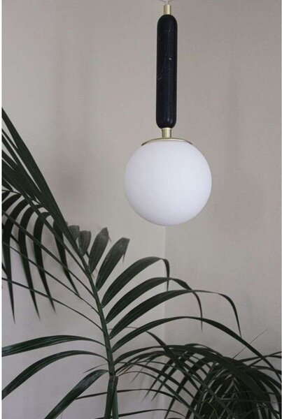 Globen Lighting obesna svetilka Torrano, zelena, Ø 15 cm, zatemnjen, Zelena, Dnevna soba / jedilnica, Steklo, Dizajn, Globus
