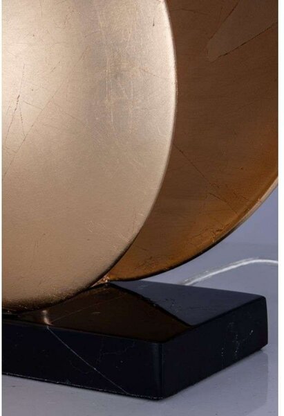 Globen Lighting namizna svetilka ORBIT, medenina, višina 32 cm, Zlata / medeninasta, Dnevna soba / jedilnica, Kovina, Dizajn