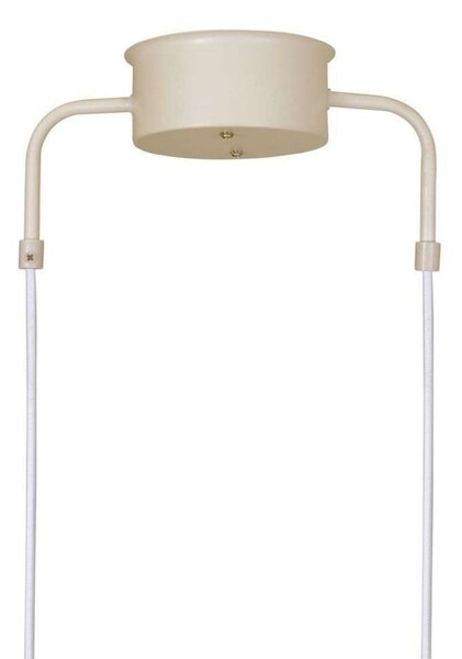 Globen Lighting viseča svetilka CURVE 3, bež, 3-svetilna, 95 cm, zatemnjen, Bež, Dnevna soba / jedilnica, Kovina, Vintage