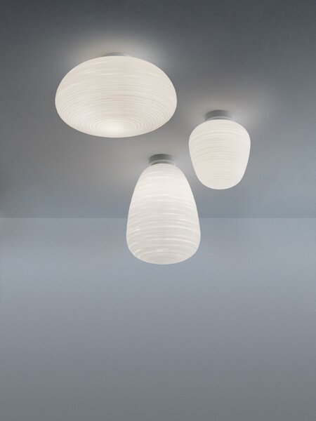 Foscarini Rituals 3 Ceiling Lamp -, Bela, Steklo