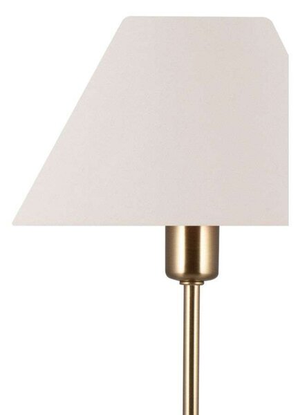 Globen Lighting namizna svetilka IRIS, krem, višina 51 cm, Bež, Dnevna soba / jedilnica, Steklo, Vintage