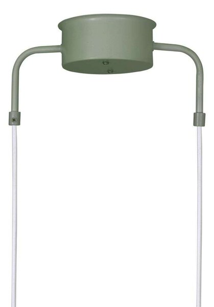 Globen Lighting viseča svetilka CURVE 5, zelena, 5-žarčkov, 165 cm, zatemnjen, Zelena, Dnevna soba / jedilnica, Kovina, Vintage