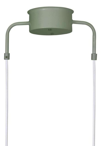 Globen Lighting viseča svetilka CURVE 3, zelena, 3-svetilna, 95 cm, zatemnjen, Zelena, Dnevna soba / jedilnica, Kovina, Vintage
