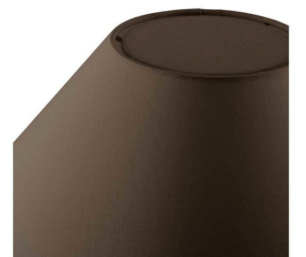 Globen Lighting namizna svetilka IRIS, rjava, višina 39 cm, Rjava / rjasta, Dnevna soba / jedilnica, Steklo, Vintage