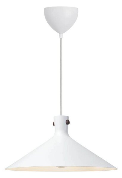 Nordlux Visoka svetilka Dorina, bela, Ø 45 cm, kovina, zatemnjen, Bela, Dnevna soba / jedilnica, Kovina, Skandinavski