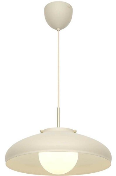 DFTP by Nordlux Obesna svetilka Latif, bež barva, Ø 40 cm, medenina, zatemnjen, Bež, Dnevna soba / jedilnica, Medenina, Skandinavski