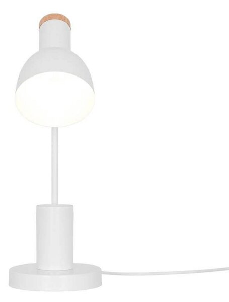 Nordlux Namizna svetilka Devone, bela, višina 43 cm, kovina, Bela, Otroška soba, Kovina, Skandinavski