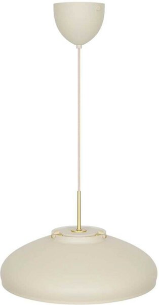 DFTP by Nordlux Obesna svetilka Latif, bež barva, Ø 40 cm, medenina, zatemnjen, Bež, Dnevna soba / jedilnica, Medenina, Skandinavski