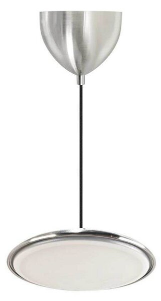 DFTP by Nordlux LED viseča svetilka Artist, Ø 25 cm, jeklena barva, nerjaveče jeklo, zatemnjen, Kovinska, Dnevna soba / jedilnica, Nerjaveče jeklo, Skandinavski