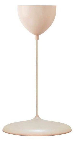 DFTP by Nordlux LED viseča svetilka Artist, Ø 25 cm, prašno roza, kovina, zatemnjen, Roza / rosé, Dnevna soba / jedilnica, Kovina, Skandinavski