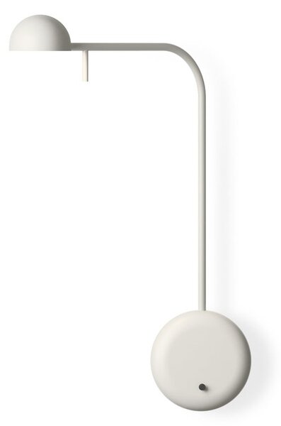 Vibia Pin 1680 LED stenska svetilka, 39 cm, bela, Bela, spalnica, Kovina, Sodobni