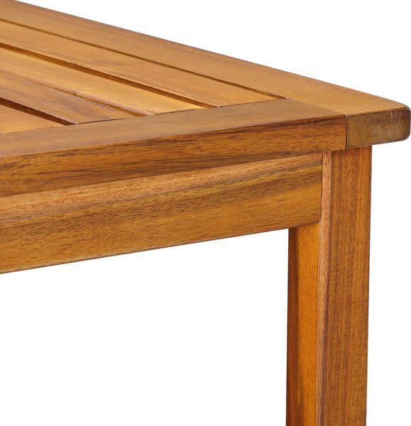 Lesena odlagalna mizica WASHINGTON, 45x45x45cm, rjava Casaria