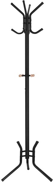 Stoječe obešalo SAMUEL, 49x176cm, črno SongmicsHome
