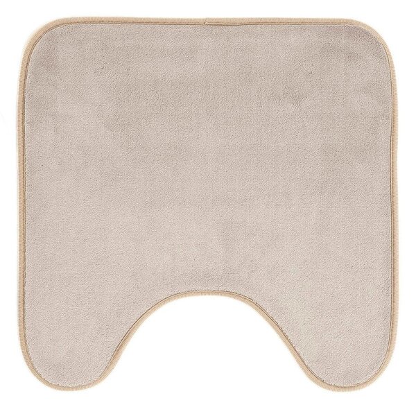 Bež kopalniška preproga za WC 45x45 cm Vitamine – douceur d'intérieur