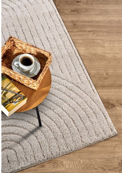 Bež preproga 80x120 cm Panglao New York Taupe – Elle Decoration