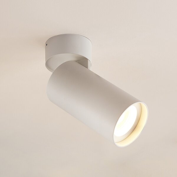 Arcchio Thabo LED stropni reflektor, nastavljiv, 21,5 W, zatemnjen, Bela, Hodnik, Kovina, Sodobni