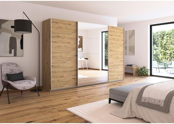 Modern Living Omara Z Drsnimi Vrati Feldkirch, Barva Hrasta