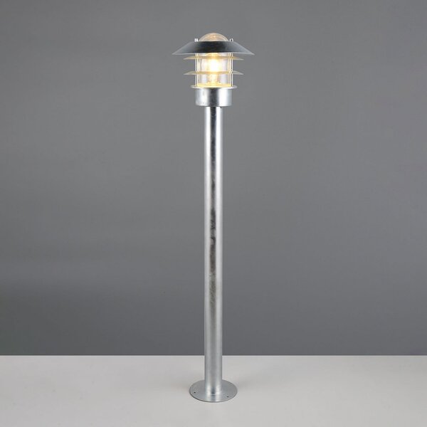 Trio Lighting Stojalo za svetilko Ruvuuma, barva cink, višina 100 cm, kovina, IP44, zatemnjen, Kovinska, Kovina