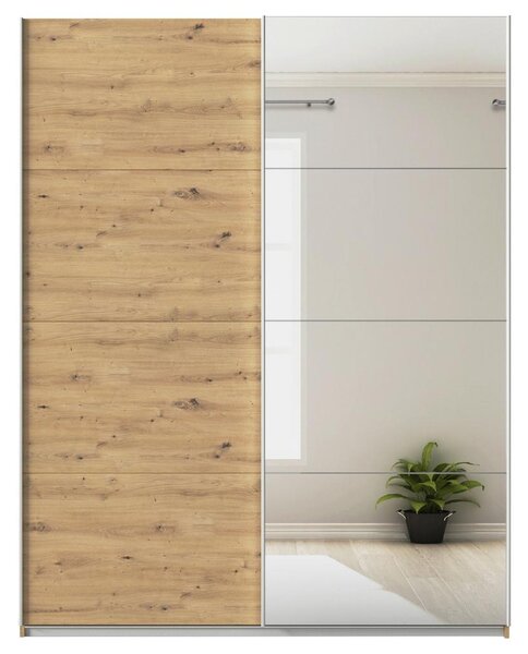 Modern Living Omara Z Drsnimi Vrati Feldkirch, Barva Hrasta
