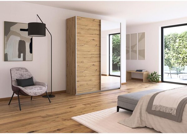 Modern Living Omara Z Drsnimi Vrati Feldkirch, Barva Hrasta