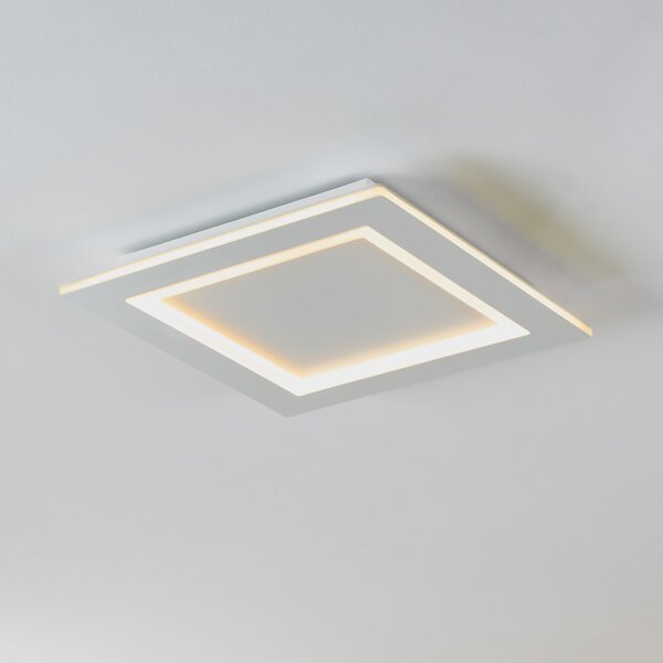 EGLO connect LED stropna svetilka Padrogiano-Z, 1-svetlobna, 45 x cm, zatemnjen, Bela, Dnevna soba / jedilnica, Kovina, Sodobni