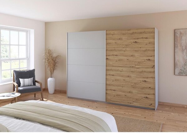 Modern Living Omara Z Drsnimi Vrati Feldkirch, Svetlo Siva