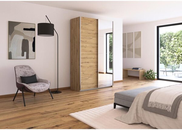 Modern Living Omara Z Drsnimi Vrati Feldkirch, Barva Hrasta