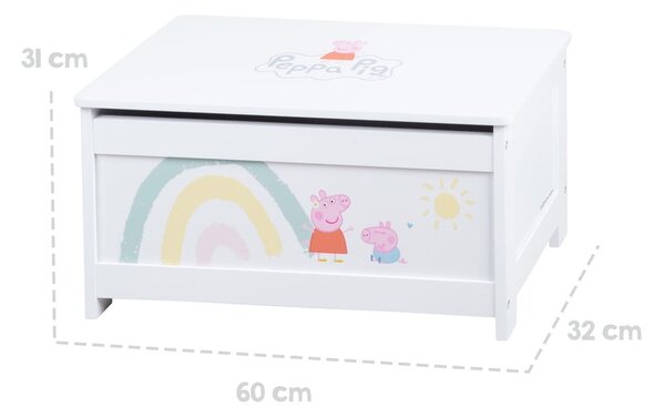 Otroška škatla za shranjevanje 60x32x30 cm Peppa Pig – Roba